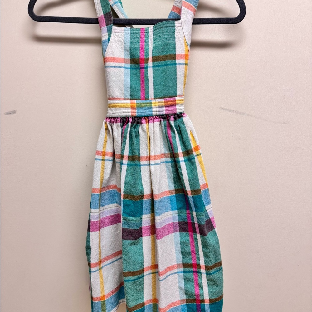 Reiss Multicolor Plaid Kids Dress